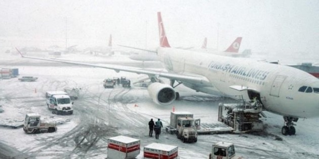 114 Uçak Seferine Hava Engeli